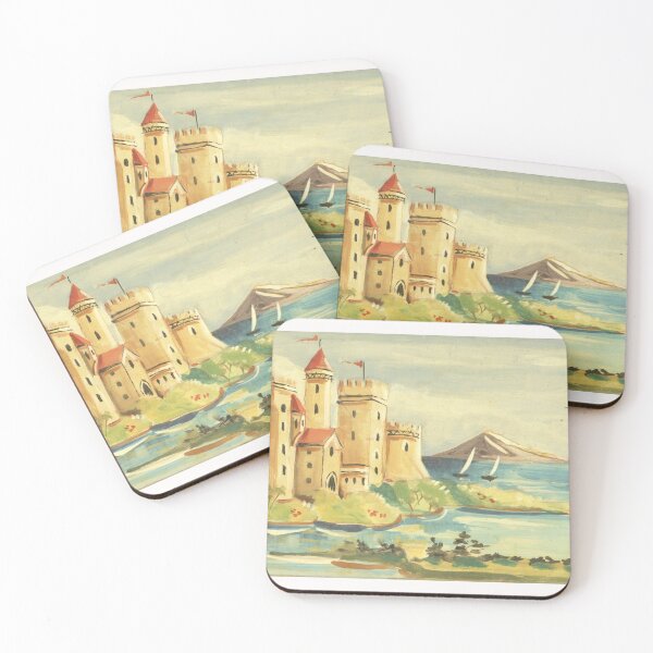 Item preview, Narrowboat Castles, (Left panel) designed and sold by Penny Taylor- Beardow.