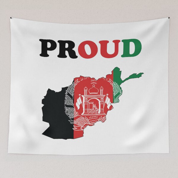 Item preview, Proud To Be Afghani (Afghanistan map) designed and sold by TheStyleShop.