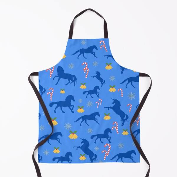 Item preview, Blue Horse, Sugar cane Christmas Pattern designed and sold by pumpqin.