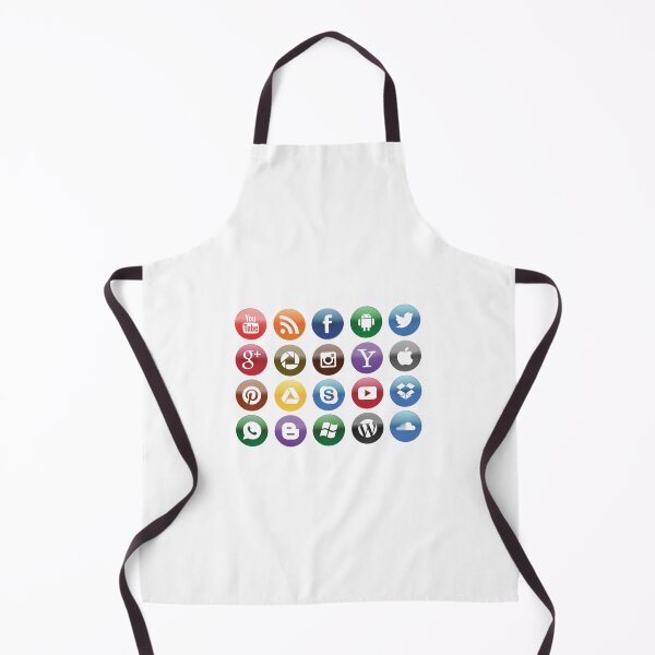 Item preview, social media icons designed and sold by mehmetemin.