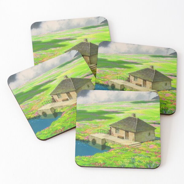 Item preview,  Anime Green meadow with flowers Scenery designed and sold by layar5.
