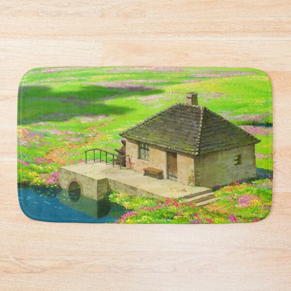 Item preview,  Anime Green meadow with flowers Scenery designed and sold by layar5.