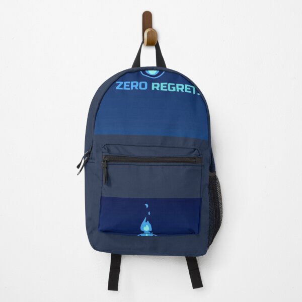 Item preview, Zero Regrets Backpacks designed and sold by mouda20.
