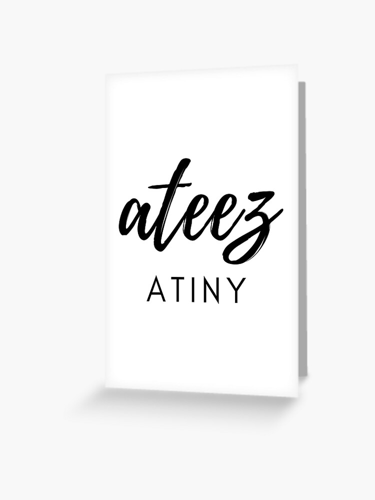 Kpop Ateez Atiny Fandom - Kpop Ateez - Sticker