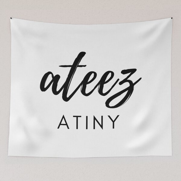 Item preview, ATEEZ Atiny Cute Kpop Fandom Name Quote designed and sold by SugarSaint.