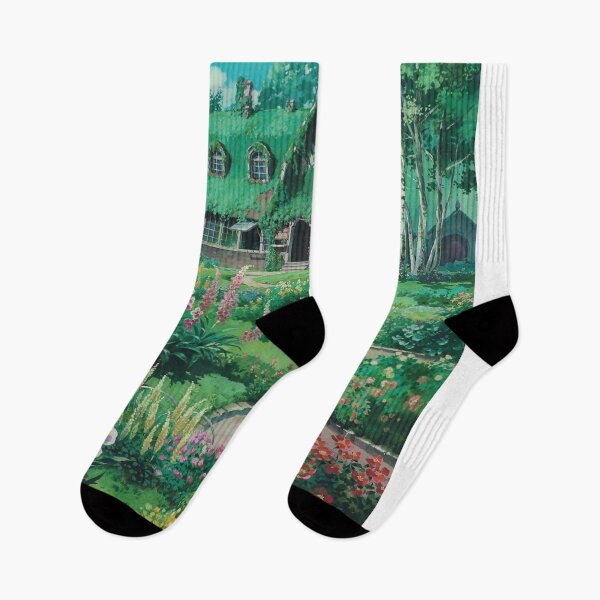 Item preview, Anime Movie House with flowers Scenery designed and sold by layar5.