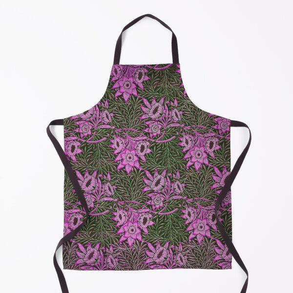 Item preview, TULIP AND WILLOW,LILAC PINK FLOWERS ,SWIRLS, GREEN LEAVES Art Nouveau Floral designed and sold by BulganLumini.