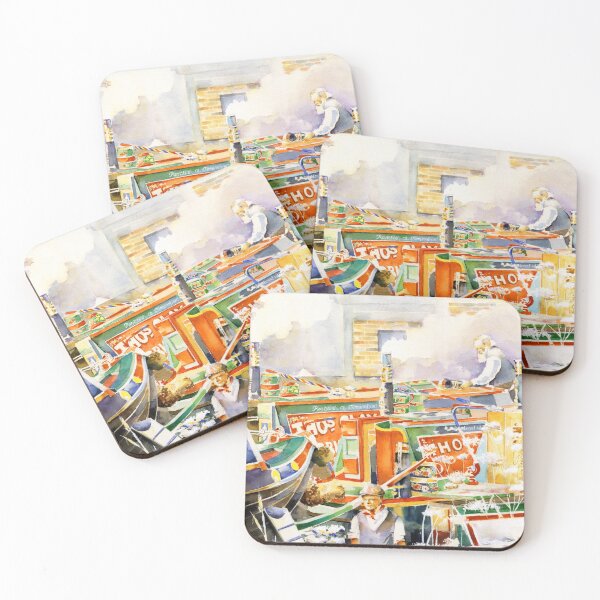 Item preview, 'Painted Boats' designed and sold by Penny Taylor- Beardow.