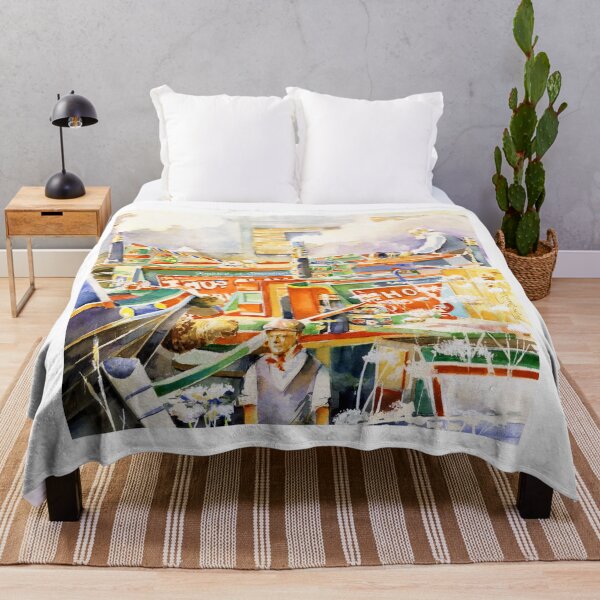 Item preview, 'Painted Boats' designed and sold by Penny Taylor- Beardow.