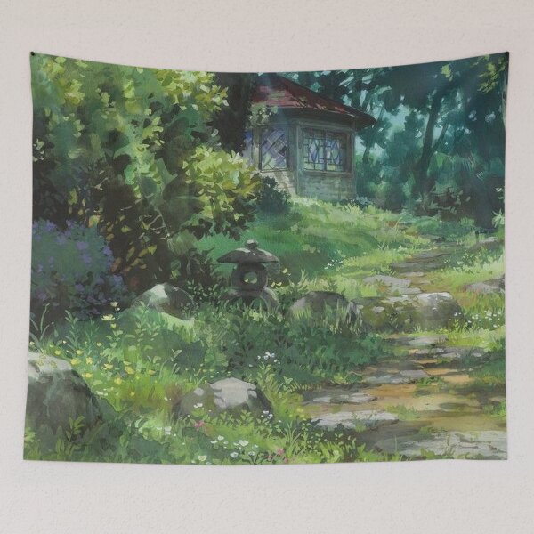Artikelvorschau, Anime Magical Forest Landschaft entworfen und verkauft von layar5.