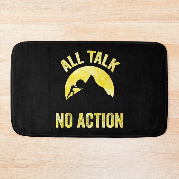 Item preview, All Talk No Action Gift idea T-Shirt, Quote shirt, Funny saying tee shirt, Gift Idea for Anniversary, Wedding, Mother's Day, Father's Day, Graduation, Thanksgiving, Christmas & New Year's Day. designed and sold by KHRO.