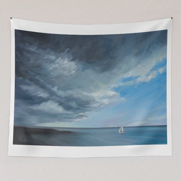 Item preview, Crail seascape by Tracey Pacitti https://edinburghartist.gallery designed and sold by Tess Dunlop.
