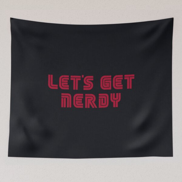 Item preview, Lets Get Nerdy #4 designed and sold by SalahBlt.