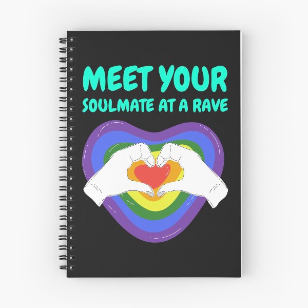 Item preview, Meet Your Soulmate At A Rave Art designed and sold by TeesByMark.