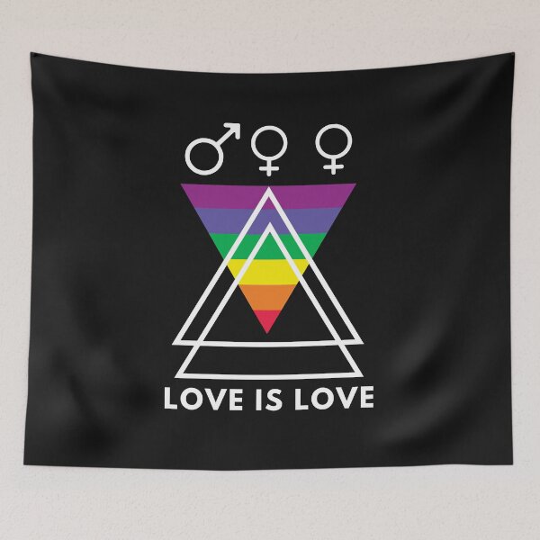 Item preview, MFF Throuple Design. Show some poly pride. designed and sold by kgroher31.