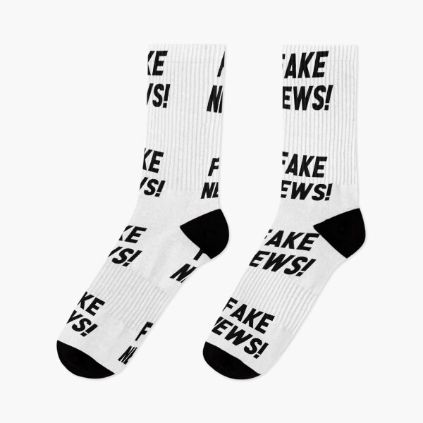 Item preview, Fake News! (Black Font) designed and sold by DafyddEm.