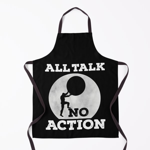 Item preview, All Talk No Action Gift idea T-Shirt, Quote shirt, Funny saying tee shirt, Gift Idea for Anniversary, Wedding, Mother's Day, Father's Day, Graduation, Thanksgiving, Christmas & New Year's Day. designed and sold by KHRO.