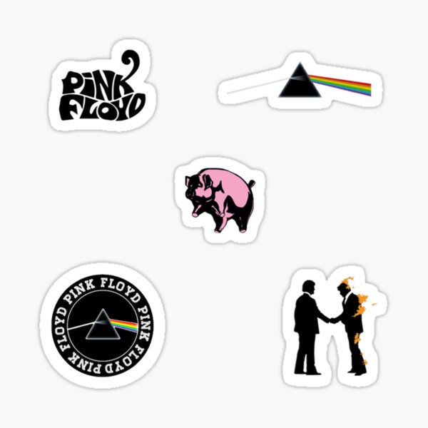 Pack d'autocollants Pink Floyd Sticker