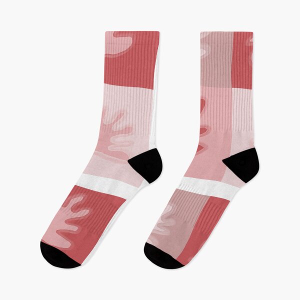 Item preview, Red and pink abstract leaves  designed and sold by Abbara.