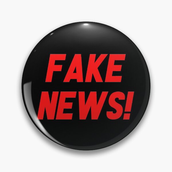 Item preview, Fake News! (Red Font) designed and sold by DafyddEm.