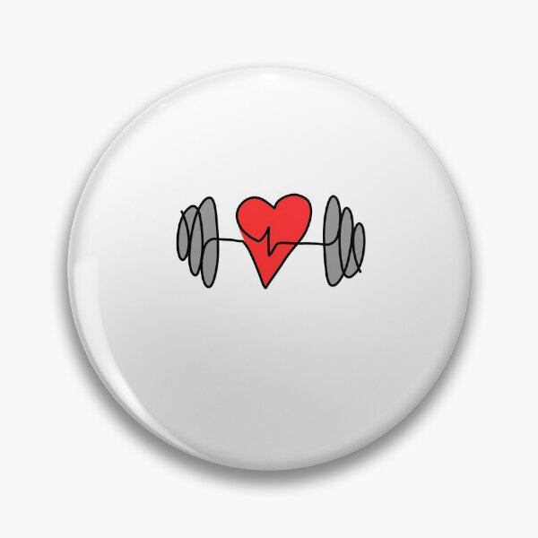 Item preview, LOVE Dumbbells | Training | Gym | Fitness | Crossfit | hobby designed and sold by yourtravelguide.
