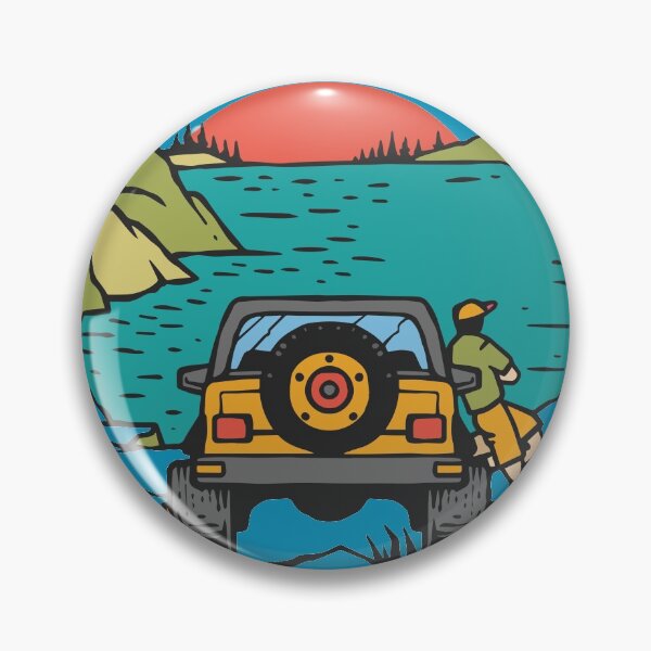 Item preview, Adventure 80s hiking gift sunset designed and sold by RedCut.