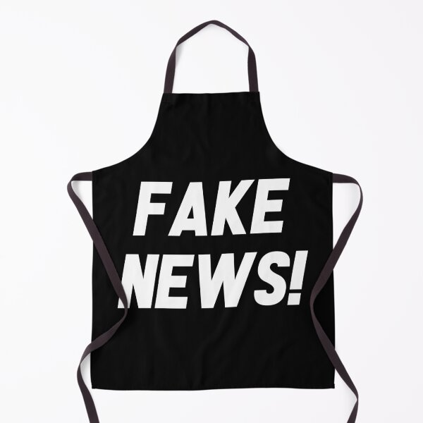 Item preview, Fake News! (White Font) designed and sold by DafyddEm.