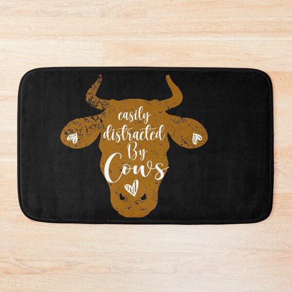 Item preview, Easily Distracted by cows, sarcastic farmer designed and sold by 0umStore.