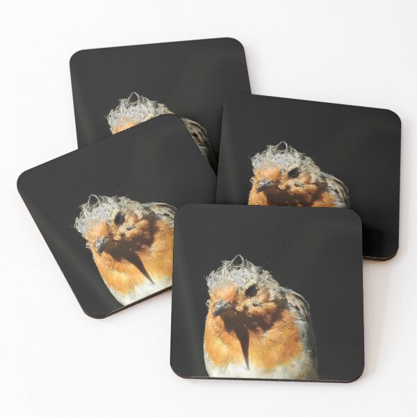 Item preview, Robin on black background designed and sold by Gaynor-dI.