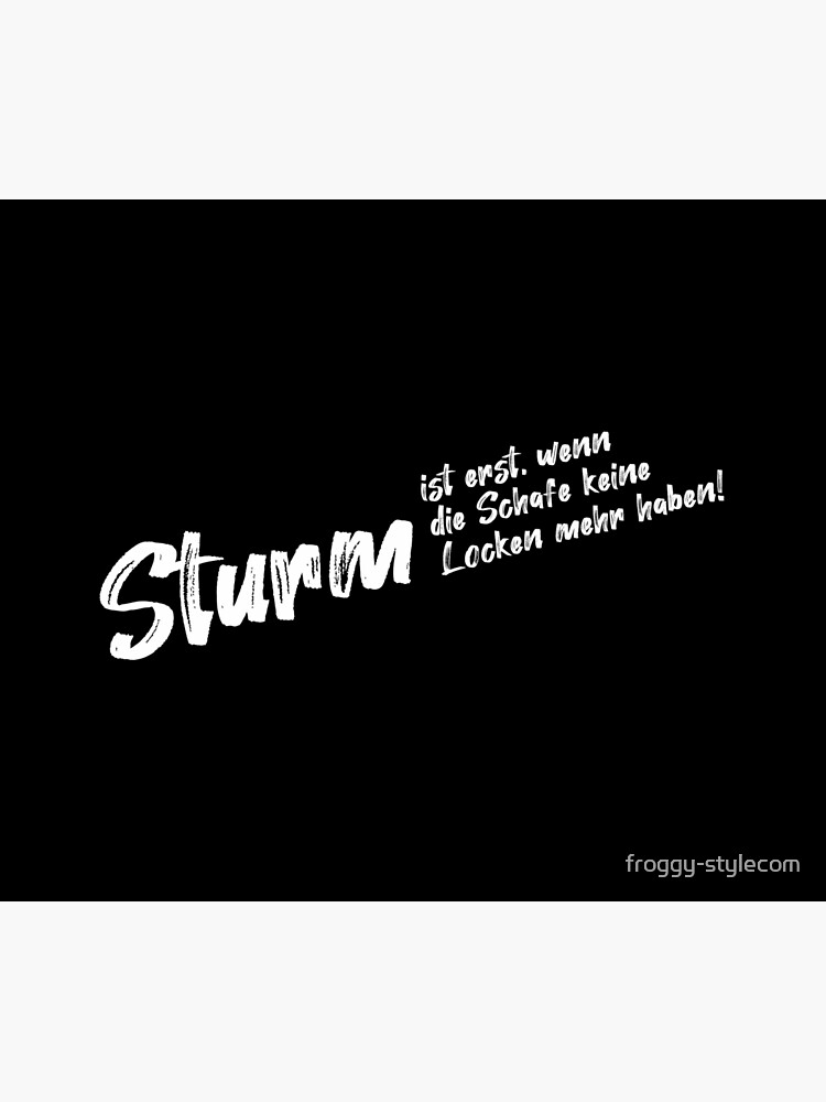 Sturm Ist Erst Wenn Die Schafe