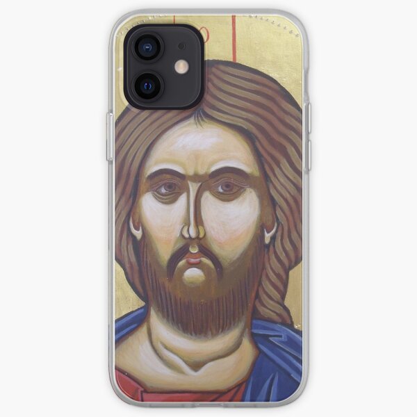 Byzantine icon of Jesus Christ iPhone Soft Case