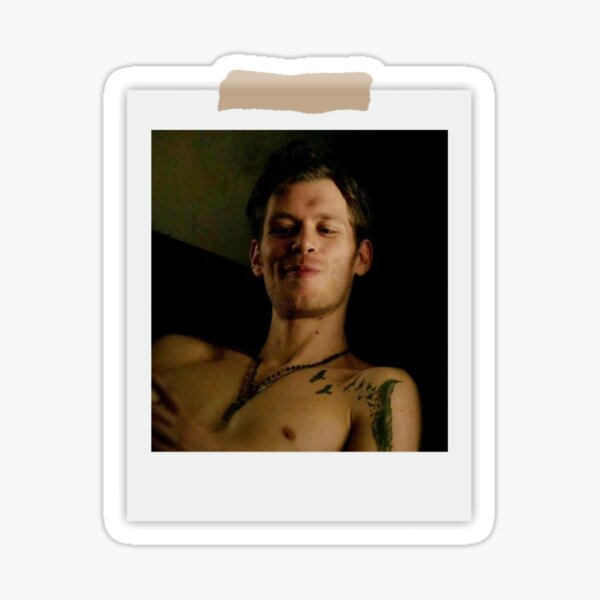 Klaus Mikaelson Polaroid Sticker