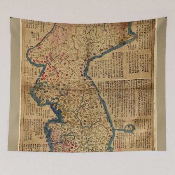 Item preview, Map of Korea (1822) designed and sold by allhistory.