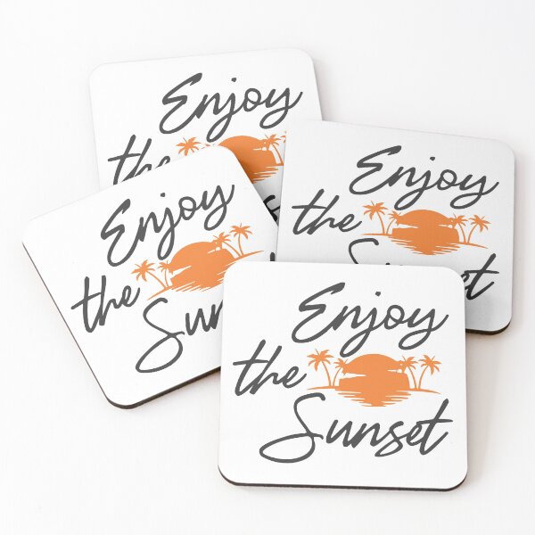 Item preview, Enjoy the sun - sunset designed and sold by shirtart shop.