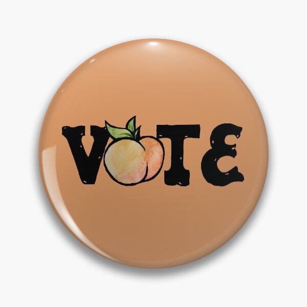 Item preview, VOTE Georgia Peach designed and sold by FrictionMaxxing.