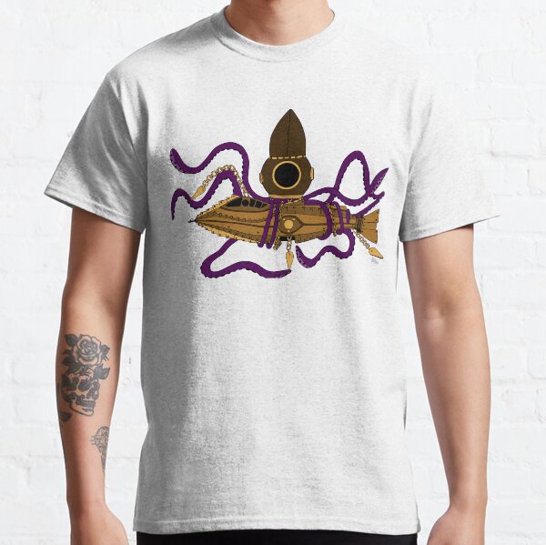 Nautilus Steampunk Camiseta clásica