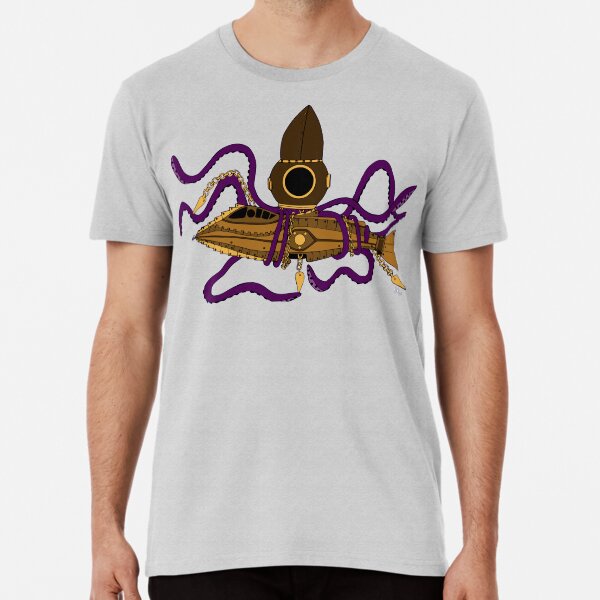 Nautilus Steampunk Camiseta premium