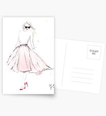 Pink Tulle Postcards