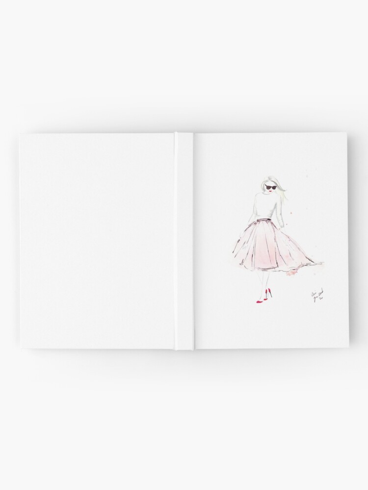 Alternate view of Pink Tulle Hardcover Journal