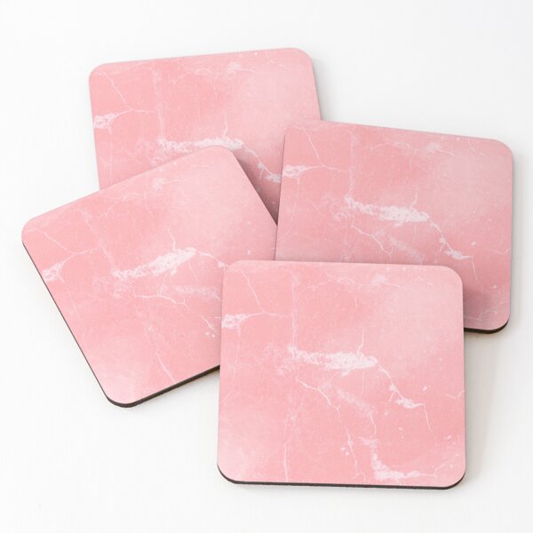 Item preview, Coral Red And White Marble Texture Aesthetic Luxurious Chic Pattern designed and sold by acatalepsys.