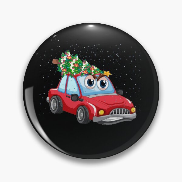 Item preview,  Christmas Tree On Red Car,  Custom Holiday Family Tees designed and sold by HananDesign13.