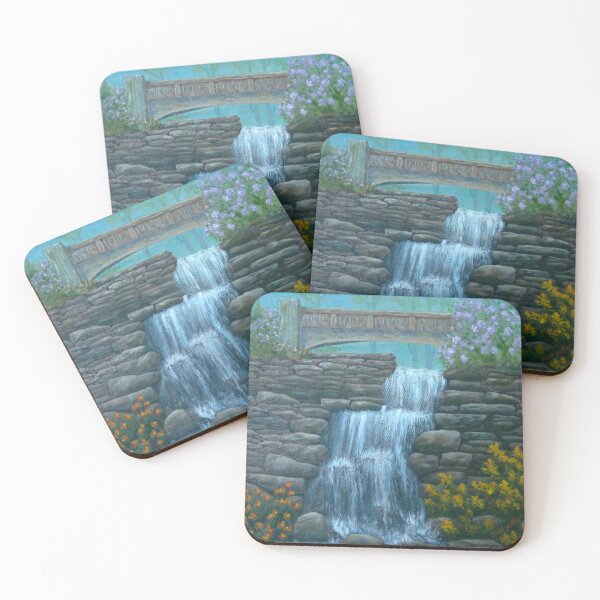 Artikelvorschau, New England Wasserfall im Sommer entworfen und verkauft von Allegretto.