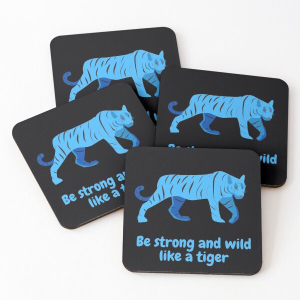 Item preview, Be Strong And Wild Like A Tiger designed and sold by Mamibo.