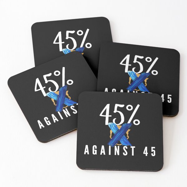 Item preview, We Are The 45 Percent Against 45  designed and sold by LilWildflowers.