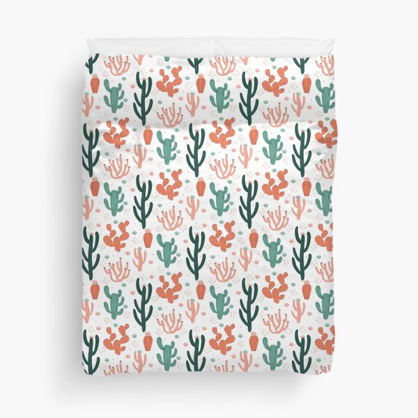 Cactus Pattern Duvet Cover