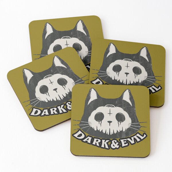 Item preview, Dark and Evil Cat designed and sold by DeDesign Collective.