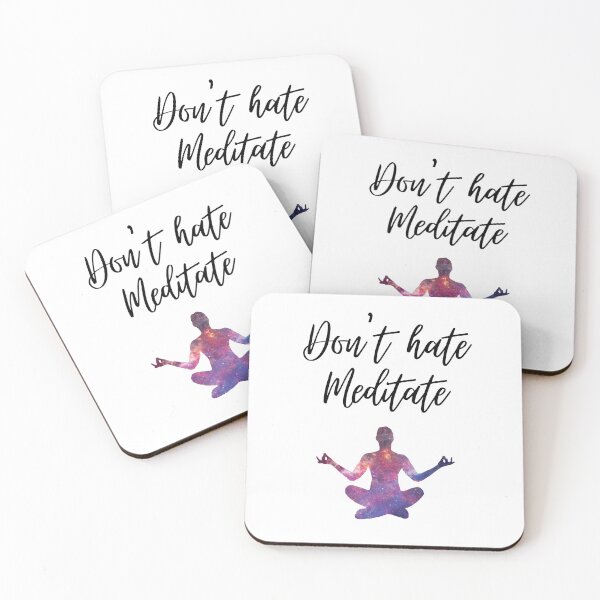 Item preview, Don't Hate Meditate designed and sold by AJ505.