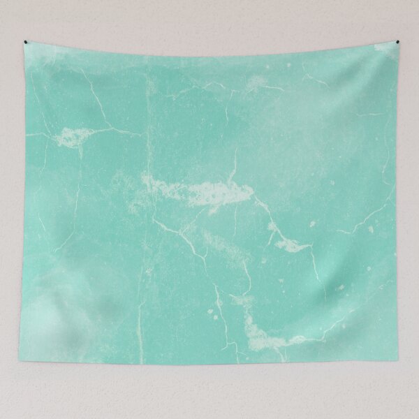 Item preview, Turquoise Teal And White Marble Texture Aesthetic Luxurious Chic Pattern designed and sold by acatalepsys.