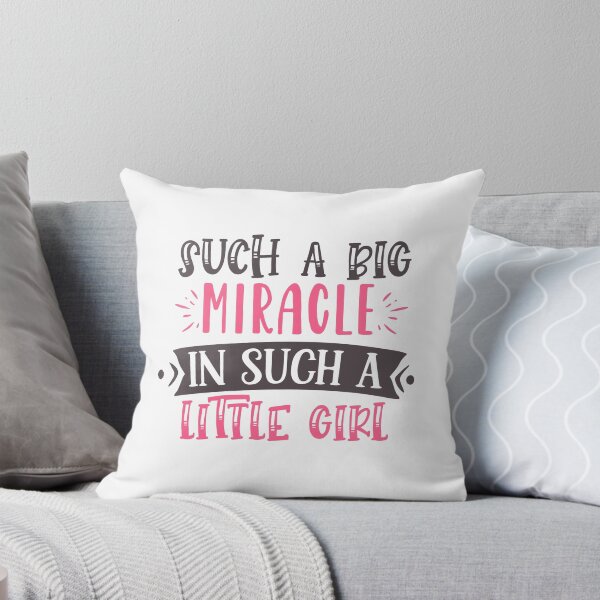 Item preview, a big miracle in such a little girl designed and sold by Paul's Designs.