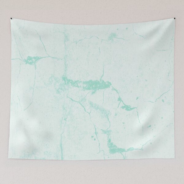Item preview, White and Turquoise Teal Marble Texture Aesthetic Luxurious Chic Pattern designed and sold by acatalepsys.